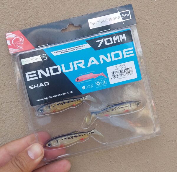 NANIWAOSAKASHI ENDURANDE SHAD 70MM C050 SİLİKON YEM - Görsel 2