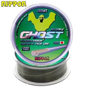 Ghost 180 mt Fluoro Carbon Misina Nippon - 0,21 mm