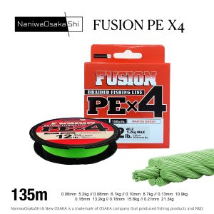 NANIWAOSAKASHI FUSION 4X 135MT  İPEK İP