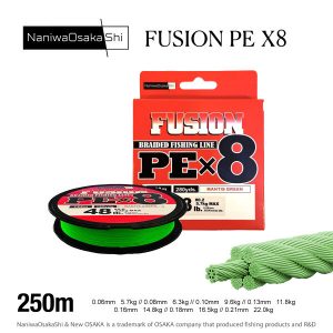 NANIWAOSAKASHI FUSION 8X 250MT İPEK İP