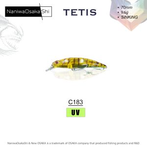 NANIWAOSAKASHI TETIS[50MM 4,5G ]-[70MM 9.6G] SINKING C183 SAHTE BALIK - 70MM-9,6G