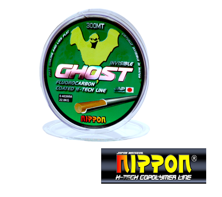 Ghost 300 mt Fluoro Carbon Misina Nippon