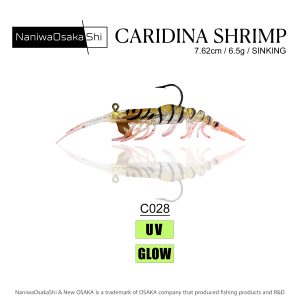OSAKA CARIDINA SHRIMP 7.62CM 6.5G C028 SİLİKON KARİDES