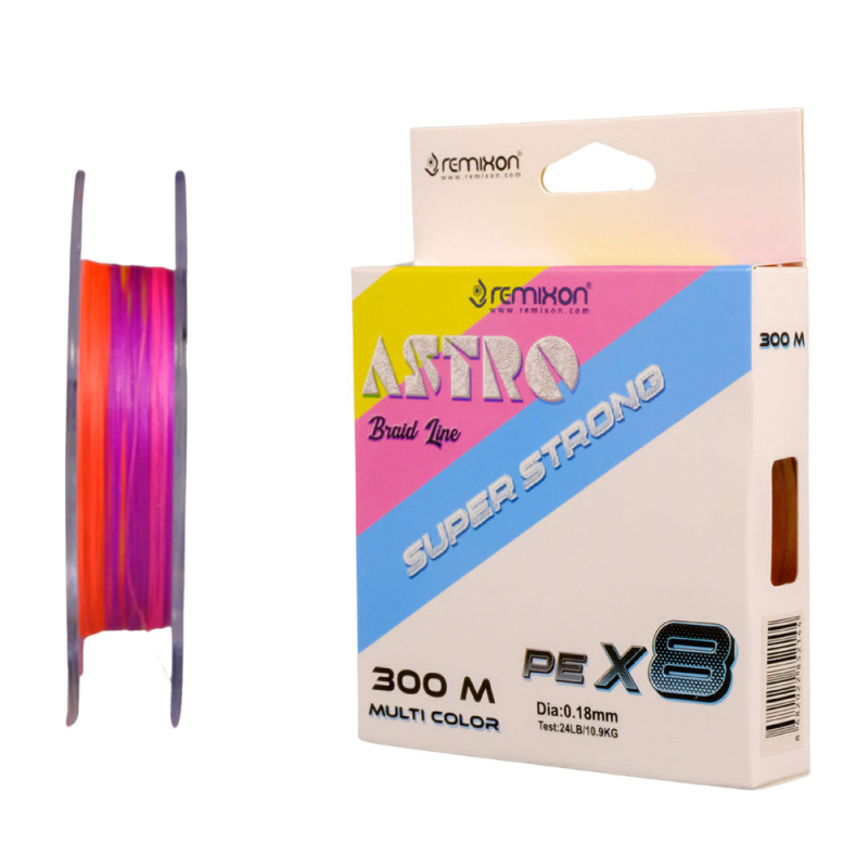 Remixon Astro 8X 300m Multi Color İp Misina