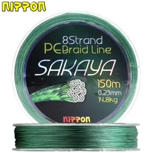 Sakaya 150 Mt İp Misina 8X D.Green