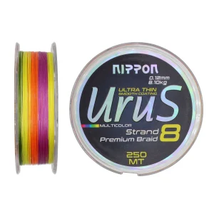 Nippon Urus 8X Braid 250 MT Multi Color
