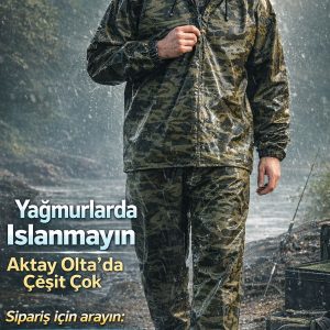 TRANS Kamuflaj Desenli Balıkçı Takım ALT ÜST( KT3400 )