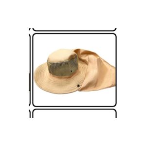 Sapka Fileli Sade Ense Korumalı Safari