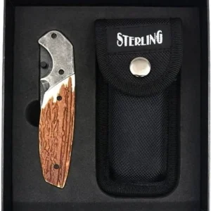 STERLİNG S1002 LINER LOCK KATLANABİLİR ÇAKI – TAŞLANMIŞ PASLANMAZ ÇELİK