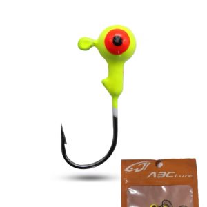 ABC LURE 3D GÖZ ÖZELLİĞİNDE JİGHEAD (10PCS)