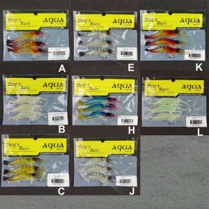 Aqua Salty Silikon Karides 3'lü