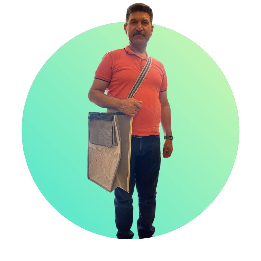 BALIK KOYMA CANTASI OMUZ ASKILI - Görsel 2