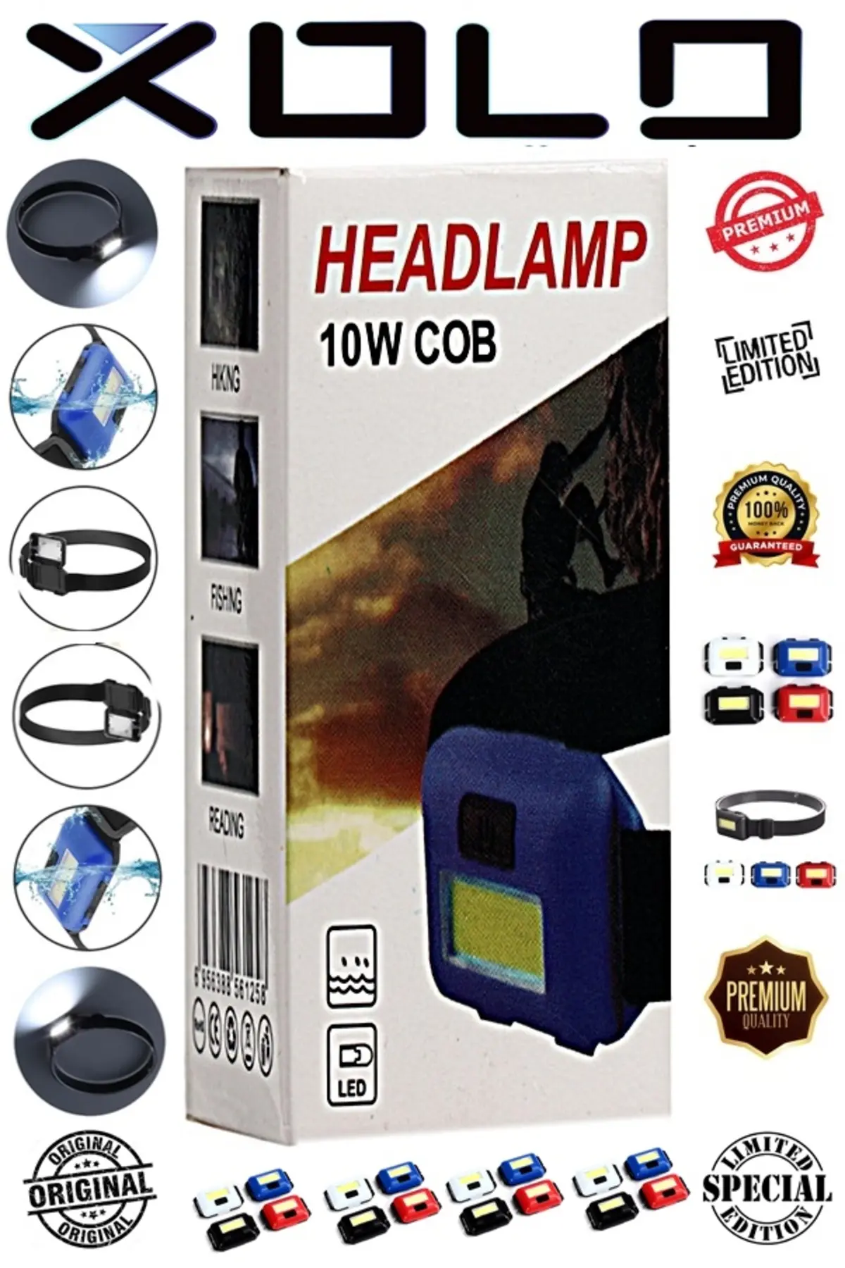 10W COB TB9 KAFA LAMBASI