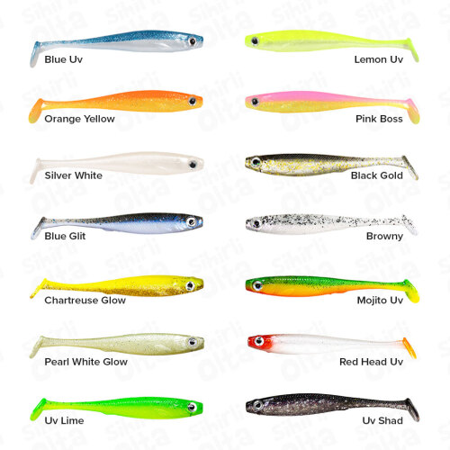 Ryuji Mister Shad 10 Cm 7 Gr Silikon Yem (3pcs)