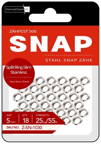 NaniwaOsakaShi Snap Halka (5mm-6mm-7mm)