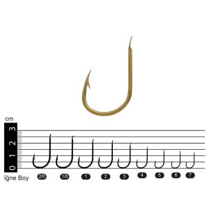 Effe İğne 505 Bronz Carbon İĞNE 1/100 LÜ