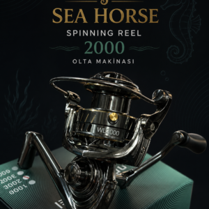 SEA HORSE Spinning Reel 2000 makinası