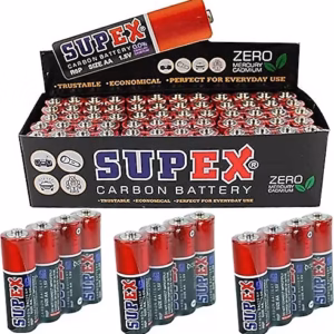 Supex Carbon Zınc Battery  1,5V