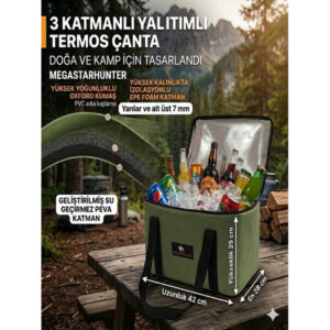 40 LİTRE Termal Kamp ve Piknik Çantası