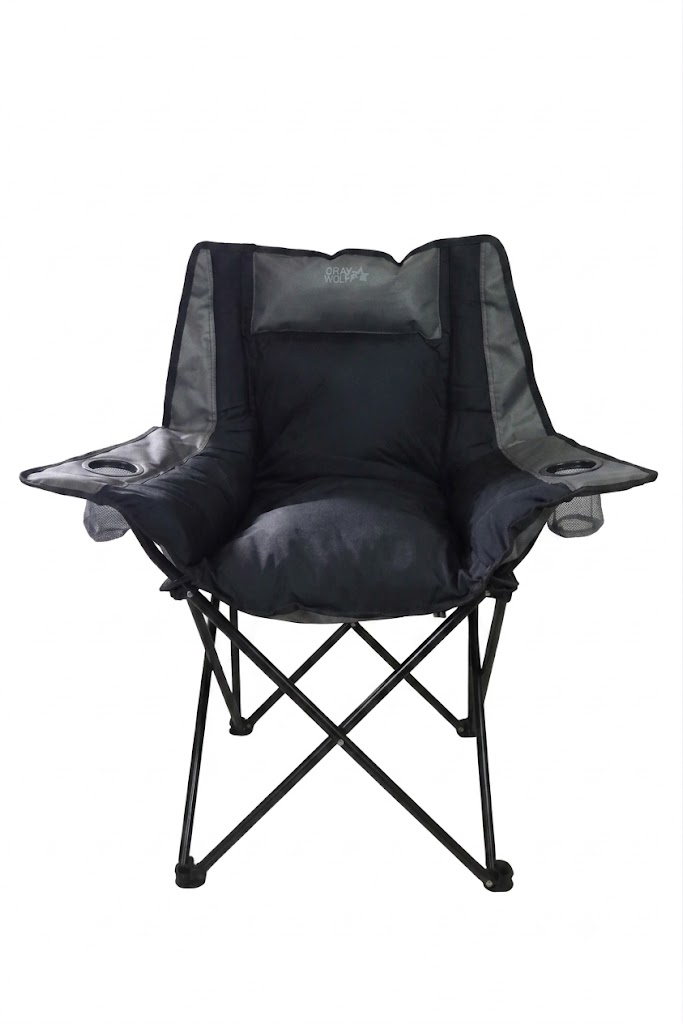 Gray Wolf A+ Comfort Çift Bardaklı Kamp Sandalyesi